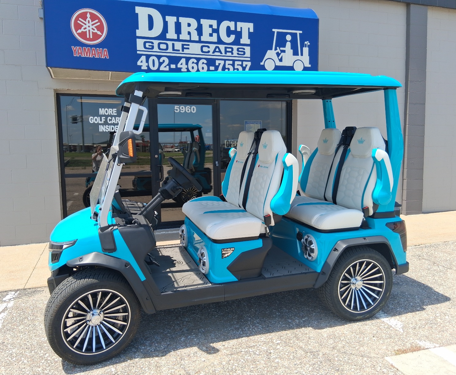 2025Evolution D-Max GT4 Lithium Ion, Sky Blue