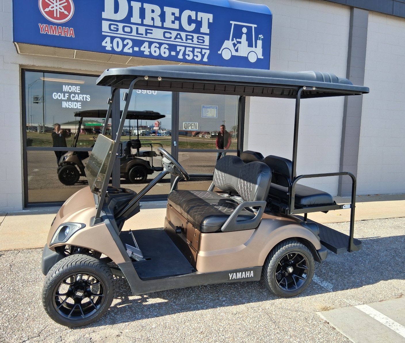 2018 Yamaha Drive 2 EFI Quietech Gas Golf Cart