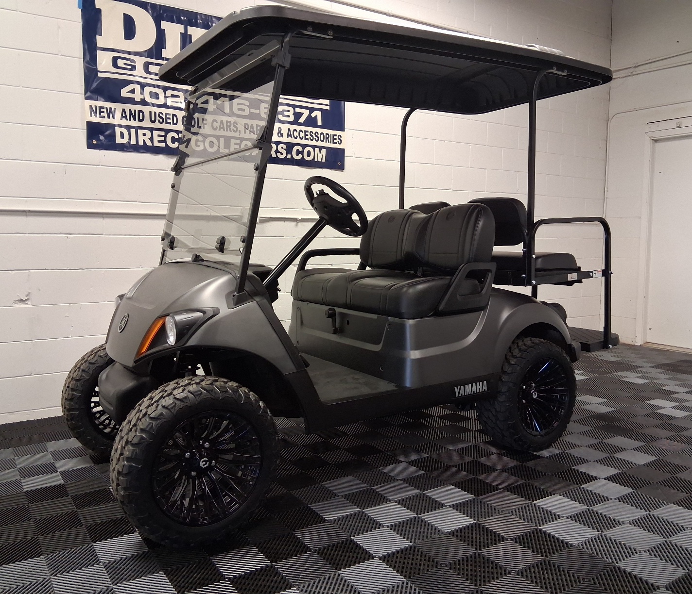 2019 Yamaha Drive 2 Quietech Gas Golf Cart