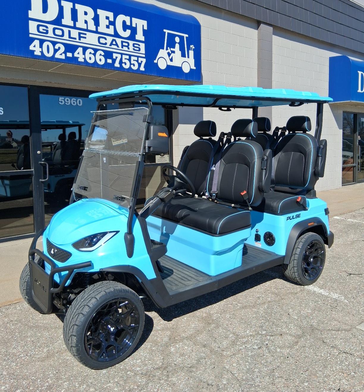 2026 Active EV Pulse 4P Forward Facing Golf Cart