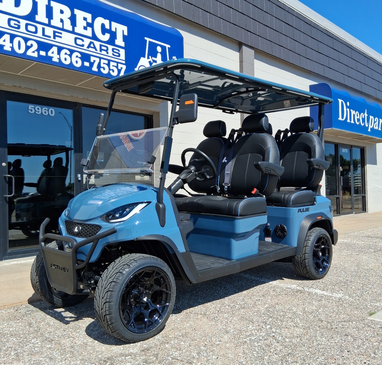 2026 Active EV Pulse 4P Forward Facing Golf Cart