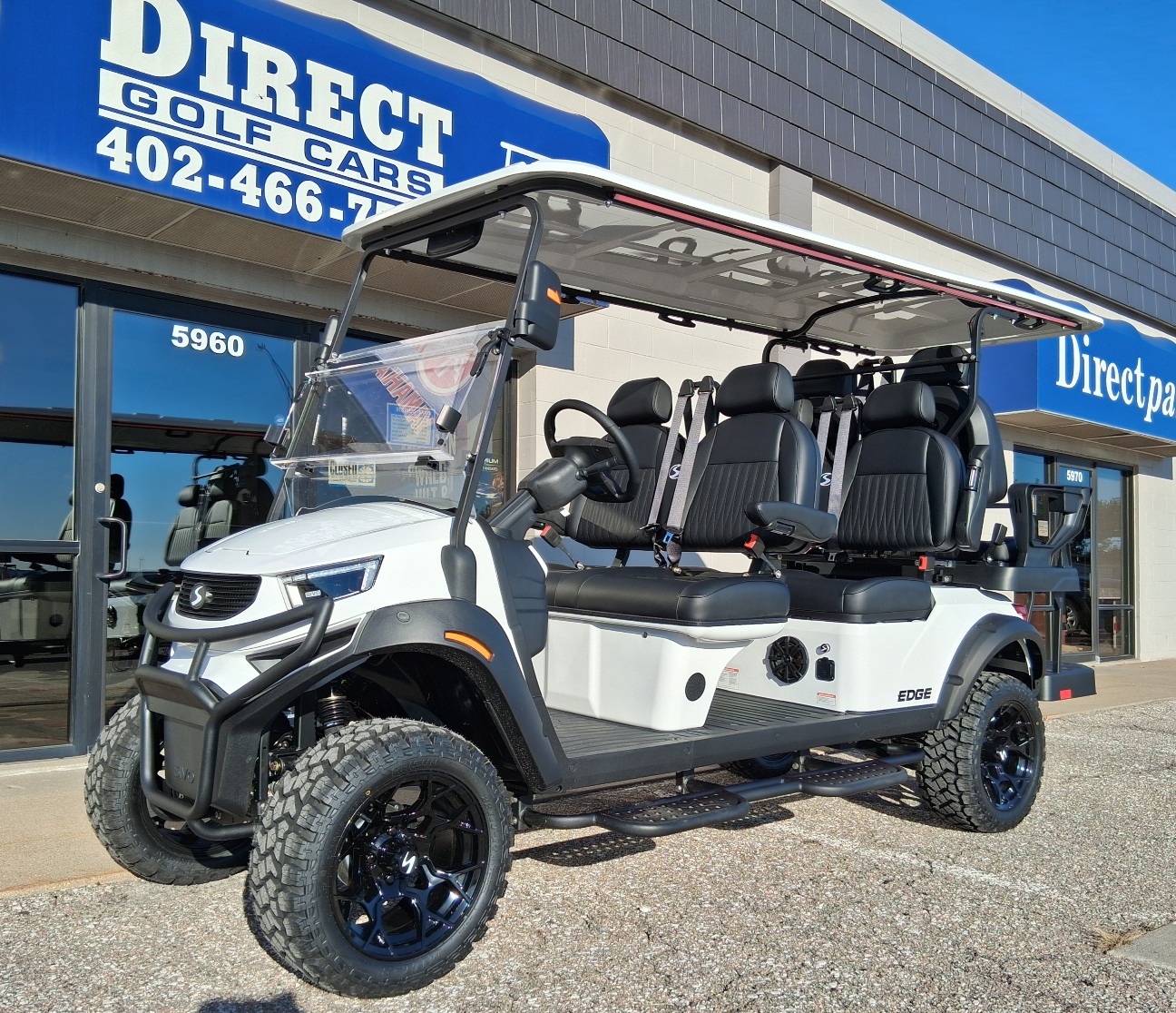 2027 Sivo Edge 6FL Lifted 6 Passenger Golf Cart